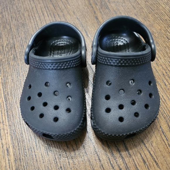 Crocs Classic Clog-T Black Infants Size 4C NEW - Picture 6 of 12